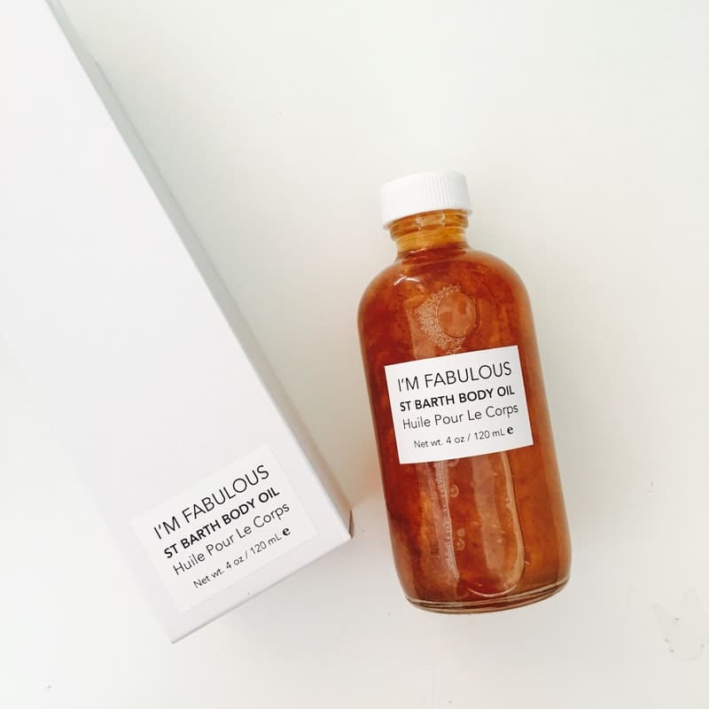 Foto da entrada do Body oil